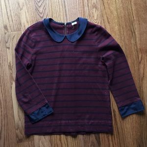 Jcrew collared blouse
